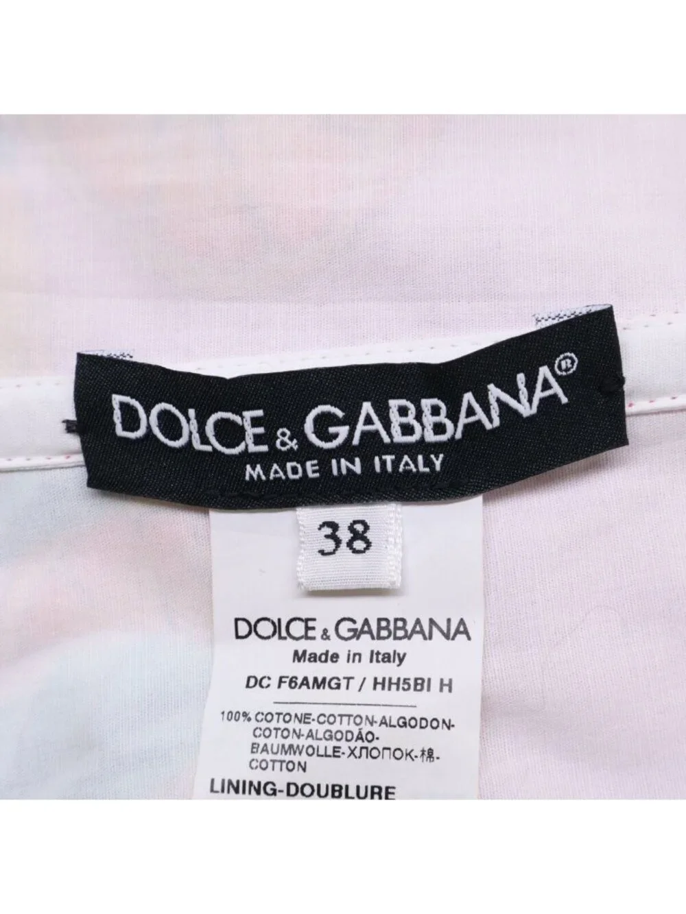Dolce & Gabbana Tropical Graphic Maxi Dress 38